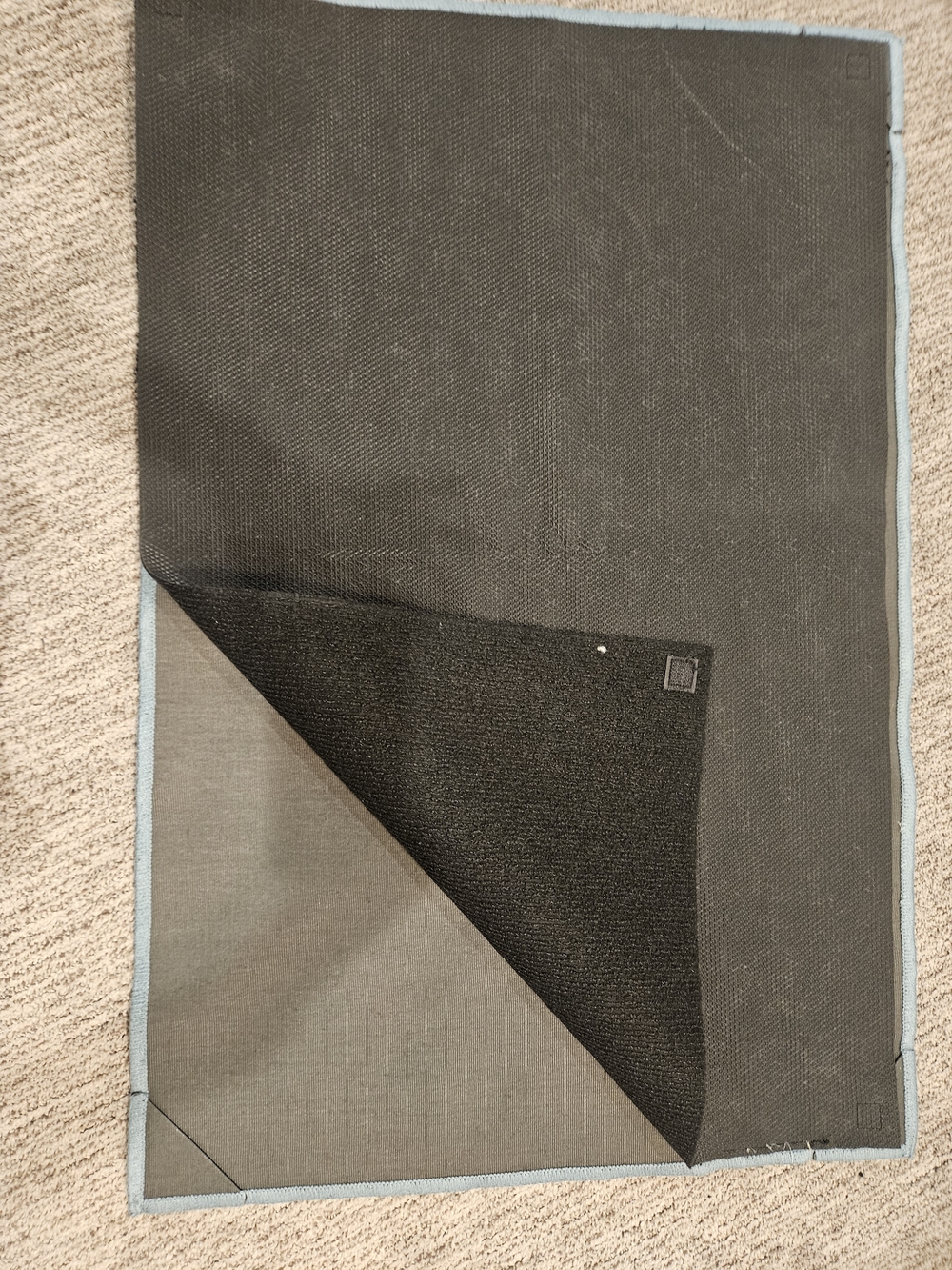 Teal Blue 2x3 Ruggable Rug - Picture 2 of 2